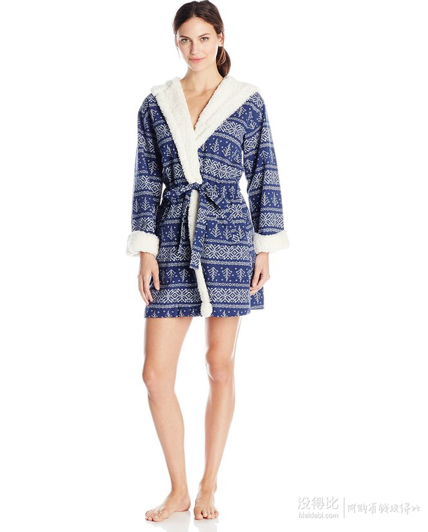 TommyHilfiger 女士連帽長袍睡衣 兩色