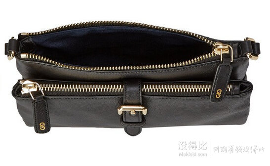 COLE HAAN 可汗 Emery 女士真皮斜跨包