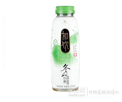 折1.99元/瓶！統(tǒng)一 如飲 冬瓜小蕎 冬瓜果味飲料 500ml*15瓶29.9元