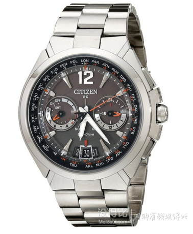 Citizen 西鐵城 Satellite Wave時翼系列 男款衛(wèi)星對時光動能腕表CC1090-61E