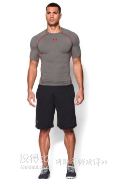 湊單！UNDER ARMOUR HeatGear 男士壓縮短袖 