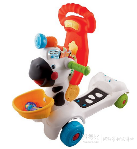 VTech偉易達(dá)多功能小斑馬踏行車/滑板車/推行車