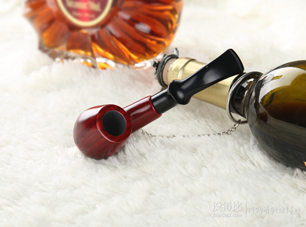 手機(jī)端：正牌紅檀木手工煙斗 ZB-587  66元