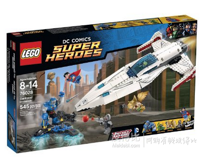 LEGO 樂(lè)高 76028 超級(jí)英雄系列 Darkseid入侵