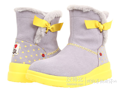 UGG Knotty Moonstone Hearts 女士甜美雪地靴