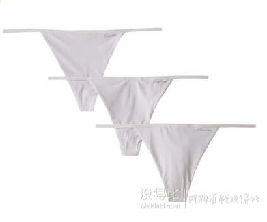 直郵到手72元！Calvin Klein 女款丁字褲內(nèi)褲 3條裝