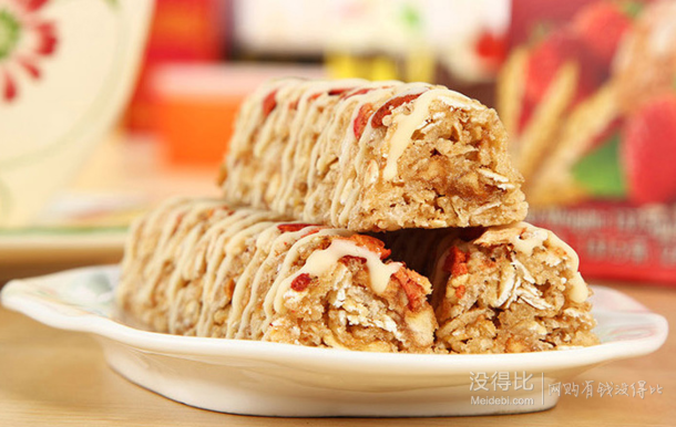 Alpen歐倍草莓酸乳味什錦谷物棒5條裝 137.5g 9.9元（24.9-15）