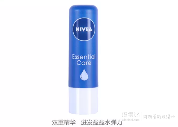 Nivea 妮維雅 潤(rùn)唇膏天然型 4.8g  9元