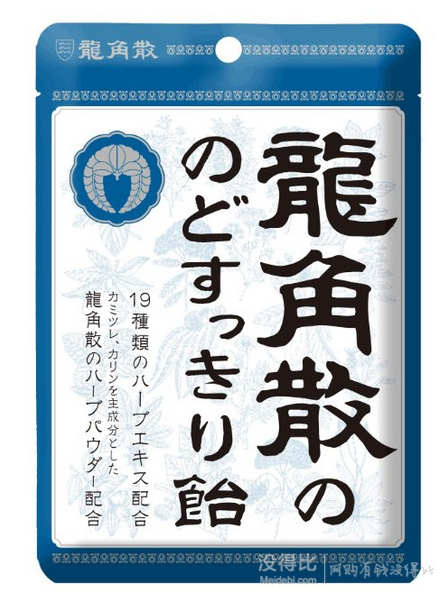 龍角散 無刺激止咳化痰中藥潤喉糖 88g*6袋