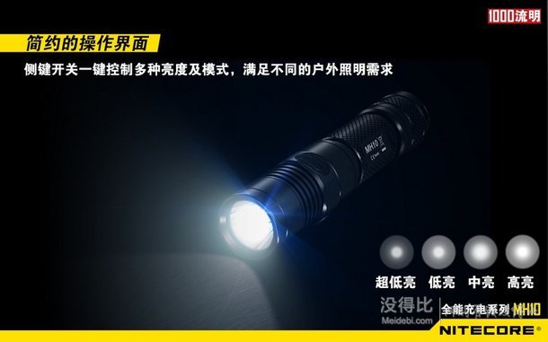 NITECORE奈特科爾 MH10 防水手電筒