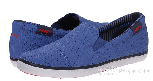 PUMA  女士絨面平底休閑鞋