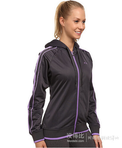 Fila 斐樂 On Track 全拉鏈女士連帽衫