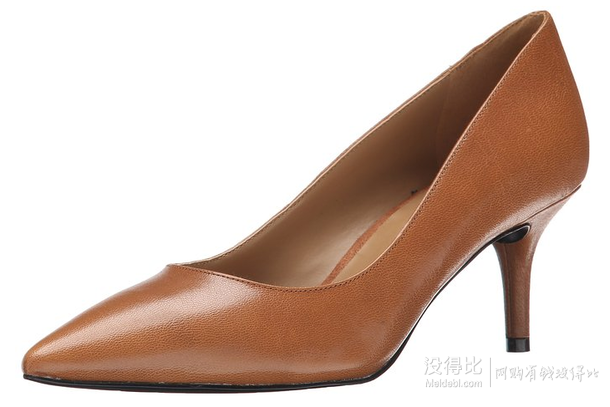 39碼好價(jià)！Nine West 女士真皮高跟尖頭單鞋