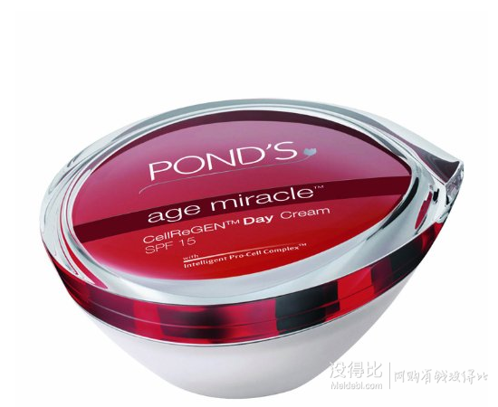 POND'S 旁氏 歲月奇跡系列 凝淳新顏防曬日霜 50g  40元（79元，199-100）