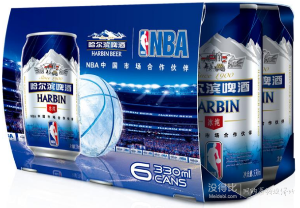 HARBIN 哈爾濱 冰純330ml*6聽