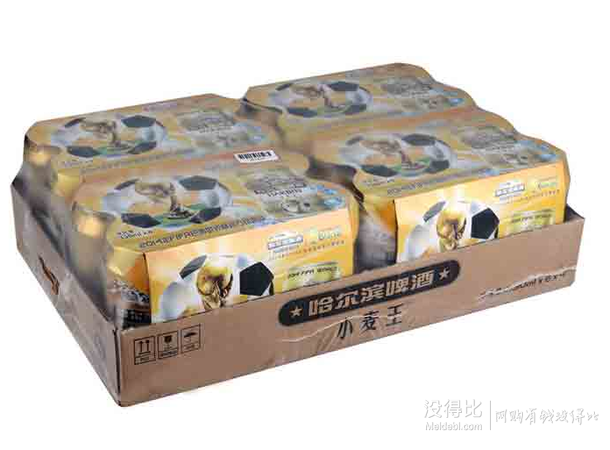 HARBIN 哈爾濱 小麥王啤酒330ml*4*6聽 整箱裝 