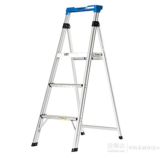 美國Cosco H&O SPECIALTY LADDERSCosco 3層鋁折疊梯凳 帶托盒  209元包郵