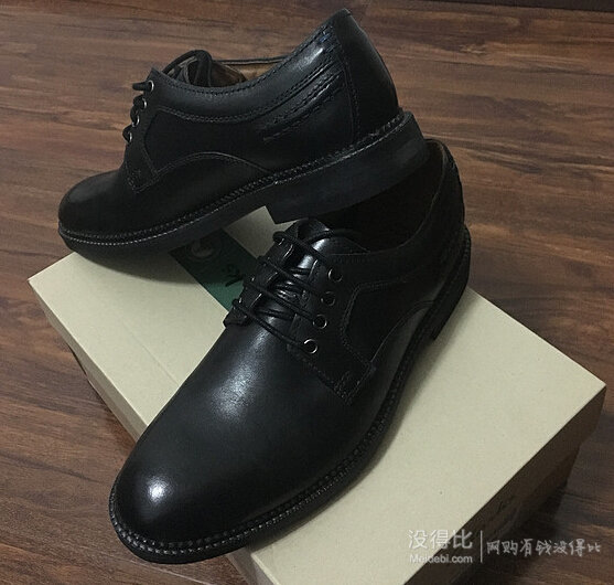 碼全好價(jià)！Clarks 其樂(lè) Bushwick 男士商務(wù)休閑皮鞋