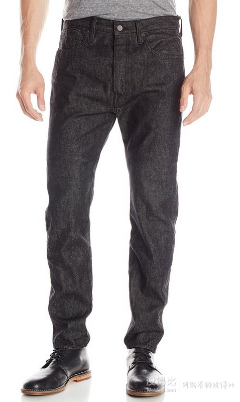 Levi's 男士窄腳純棉牛仔長褲 