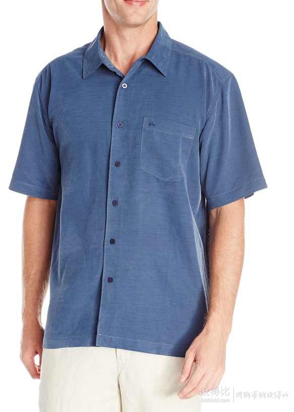 Quiksilver Waterman 男士短袖襯衣