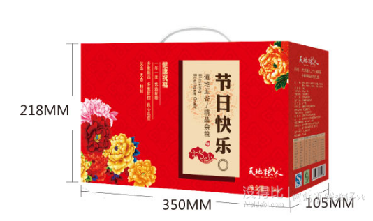 天地糧人之節(jié)日快樂 東北 十種精品雜糧禮盒3.5kg+湊單 49.9元（89元，99-50券）