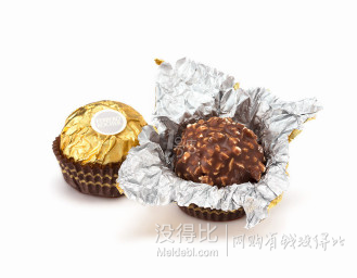 不到1.6元/顆：FERRERO ROCHER 費(fèi)列羅 榛果威化巧克力 96粒 折149.3元（199元，第2件5折）