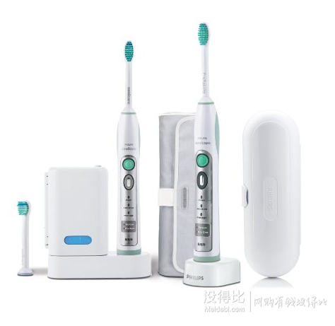 Philips 飛利浦 HX6934 聲波振動(dòng)電動(dòng)牙刷2只裝套裝