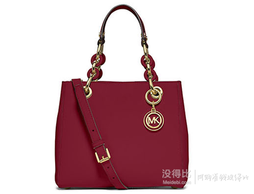 Michael Kors 小號 Cynthia 玳瑁包 櫻桃紅色 