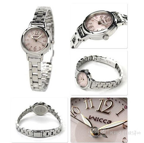 CITIZEN 西鐵城 Wicca系列 KH9-914-91 女款光動能腕表