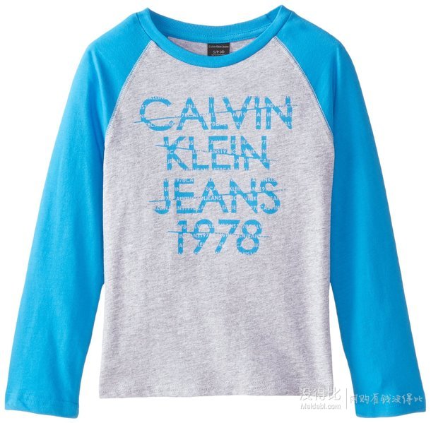 限尺碼：Calvin Klein 男童長袖衫￥36.05+￥17.86直郵中國（約￥53.91）