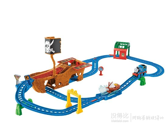 Thomas &Friends 托馬斯朋友 電動系列 CDV11 迷失寶藏航海軌道套裝159.2元包郵（199元，下單8折）