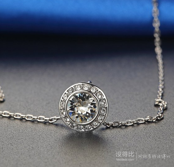 撩妹神器！SWAROVSKI 施華洛世奇 白色典雅天使鏈墜 1081938 折412元（824，買2免1）