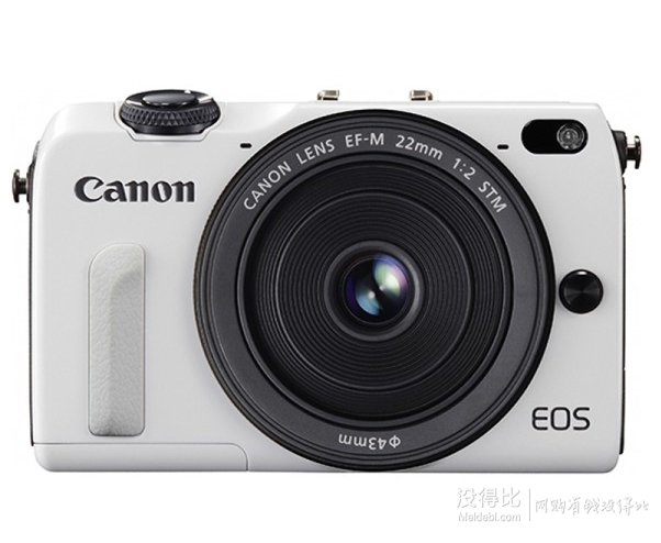 Canon 佳能 EOS M2 微型單電雙頭套機（18-55mm+22mm+Speedlite 90EX）2199元包郵