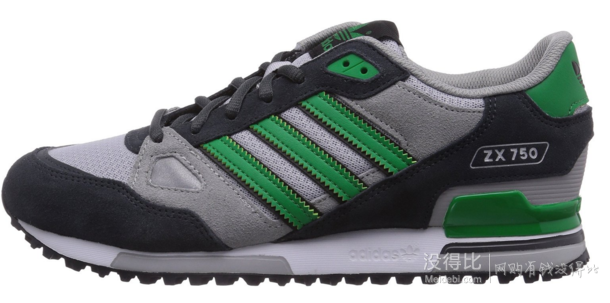 碼全好價：adidas Originals 阿迪達(dá)斯三葉草  中性運動鞋 ZX 750 B34327  430元包郵（580-150）