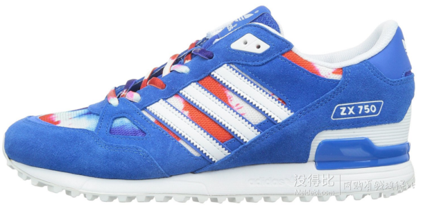 碼全好價：adidas Originals 阿迪達(dá)斯三葉草  中性運動鞋 ZX 750 B34327  430元包郵（580-150）