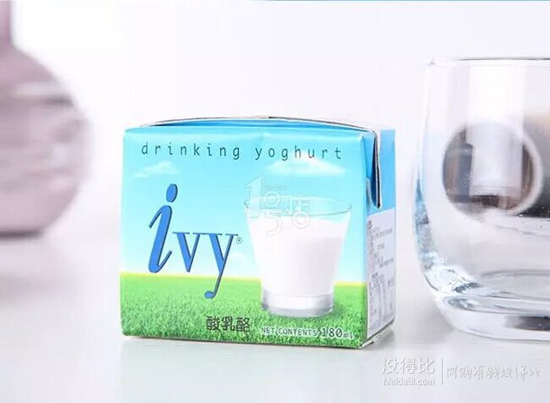 泰國進口！ Ivy愛誼原味酸乳飲料 180ml  折1.9元（6.8元，滿118-88）