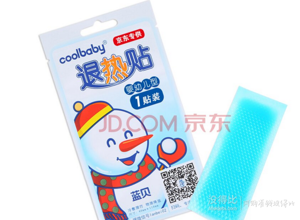 coolbaby 藍(lán)貝 嬰兒退熱貼 1貼 （10件以上，1元/貼）