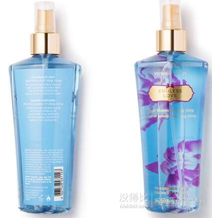 VICTORIA'S SECRET 維多利亞的秘密  無盡愛 身體保濕噴霧 250ml/瓶 折46.5元（59元，199-60）