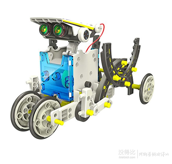 直郵到手約175元！OWI 14合1 Solar Robot 太陽能機器人