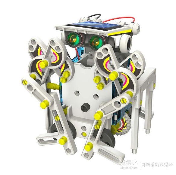 直郵到手約175元！OWI 14合1 Solar Robot 太陽能機器人