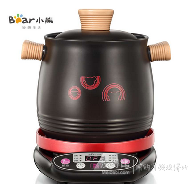 Bear 小熊電砂鍋3L煲湯鍋DSG-A30K1   134.5元包郵（269元，下單5折）