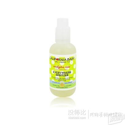 美國CaliforniaBaby加州寶寶桉樹防感冒噴霧192ml