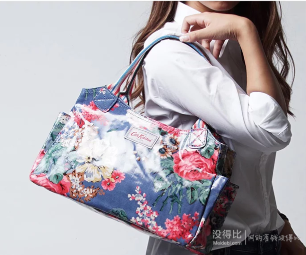 Cath Kidston 凱茜·琦絲敦 女士花朵印花手提袋 295元包郵包稅