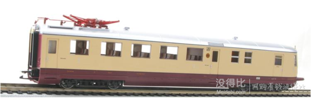 雙重優(yōu)惠！BACHMANN 百萬城 T1901型輕軌列車火車模型 L133540EL 2件套  599.5元包郵（1299，5折+用券）