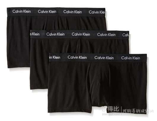 Calvin Klein Low Rise Trunks 男士低腰平角內(nèi)褲 3條裝