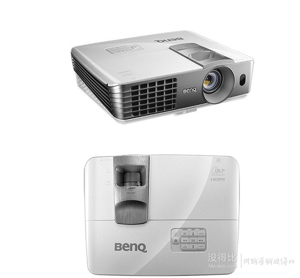送三副眼镜安装hdmi数字高清线benq明基w1070全高清3d投影机折4549元