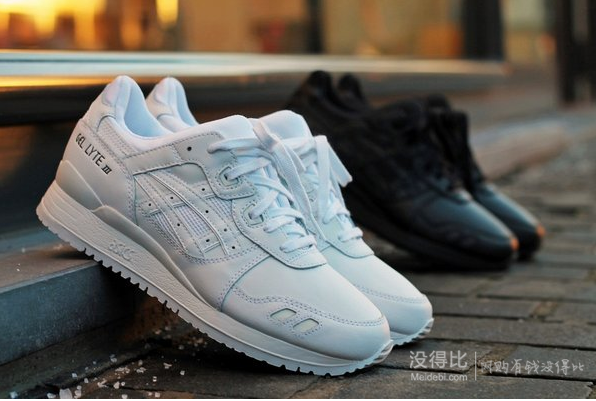 40碼！ASICS 亞瑟士 GEL-LYTE III 中性款復(fù)古跑鞋