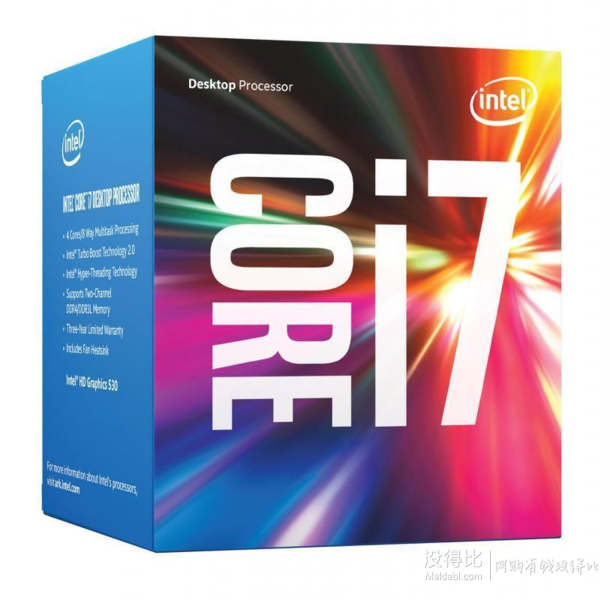 intel 英特尔 Core i7-6800K 无锁频 处理器