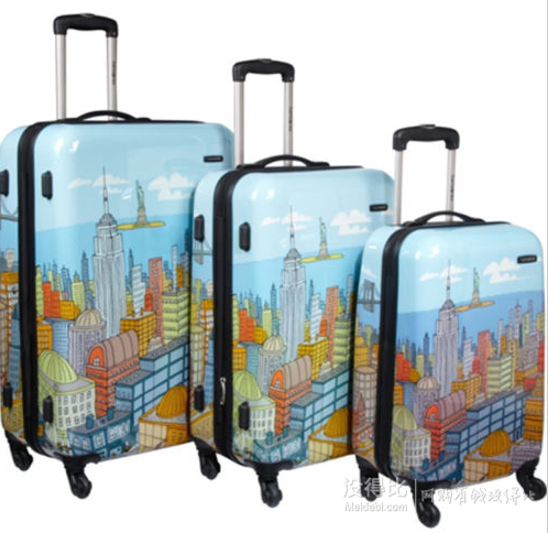 Samsonite NYC Cityscapes纽约风情系列行李箱 3件套