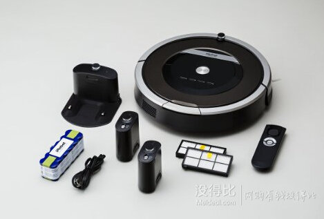  iRobot Roomba 870 扫地机器人（AeroForce胶刷，2套滤网+虚拟墙）
